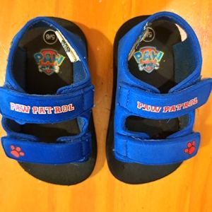 Paw patrol velcro sandals